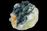 Blue-Green Plumbogummite on Pyromorphite - Yangshuo Mine, China #115499-1